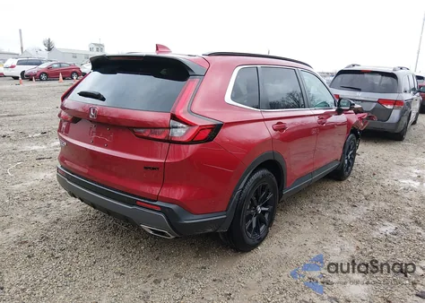 2025 Honda Cr-V Hybrid Sport-L from USA, damaged, VIN 7FARS6H89SE008914